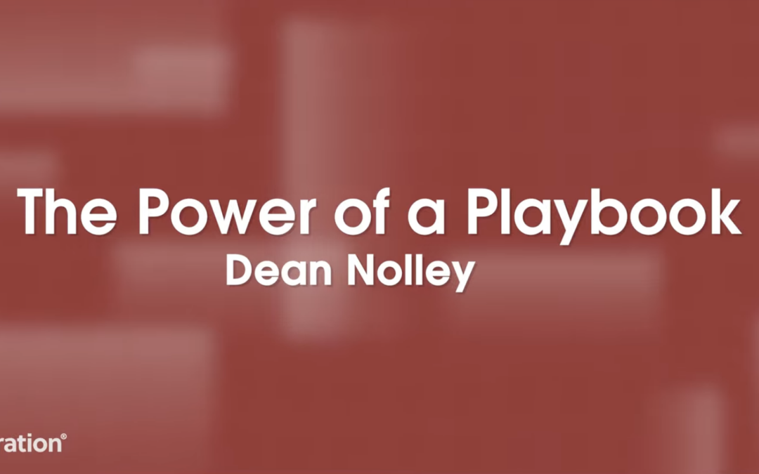 A Sales Playbook Isn’t a Separate Project. It’s the Record of the One You’re Already Doing.